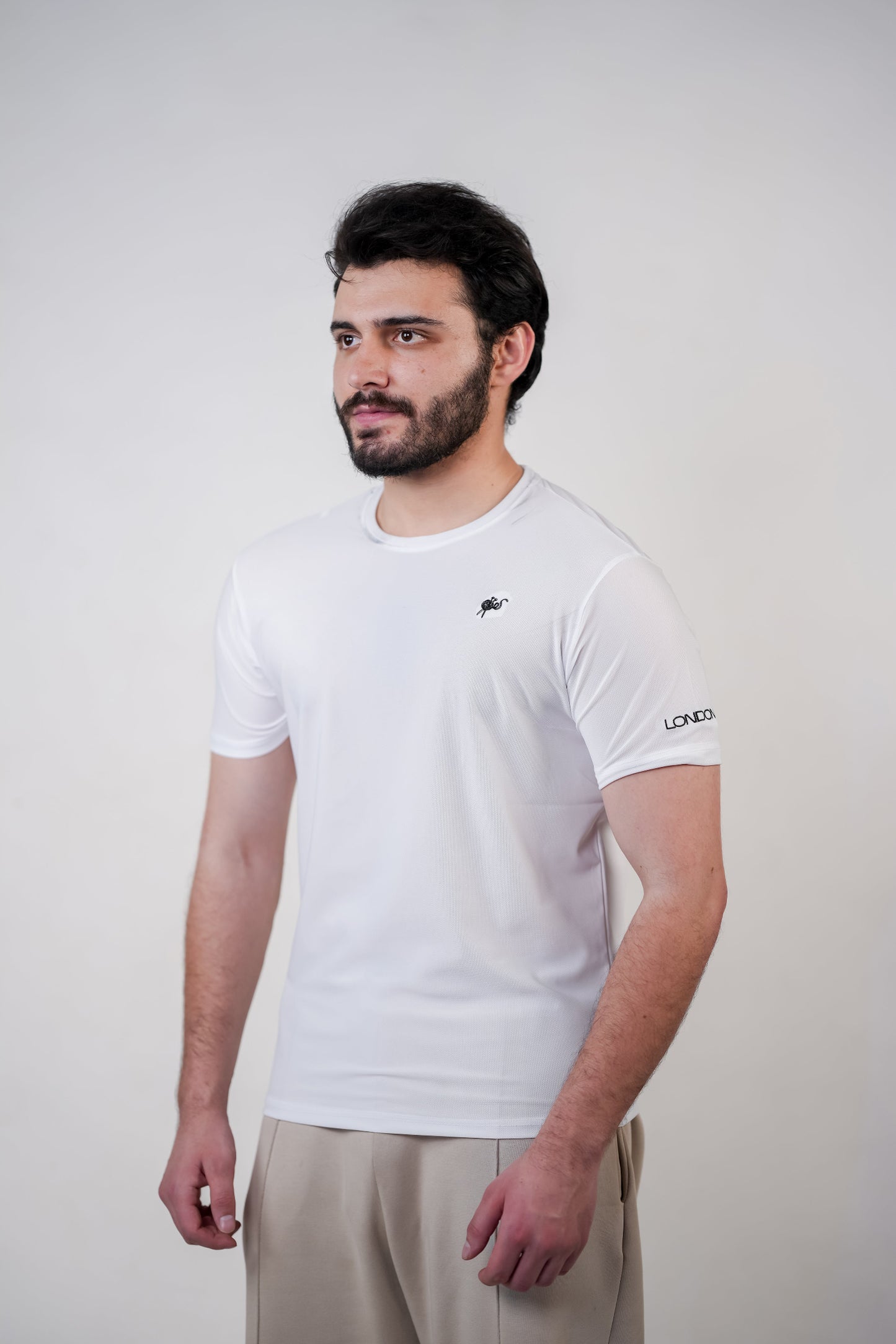 White Stretchable Ultra Tee