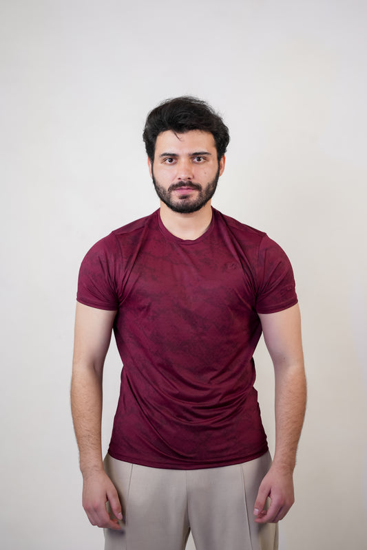 Maroon Sweat Proof Ultra Tee