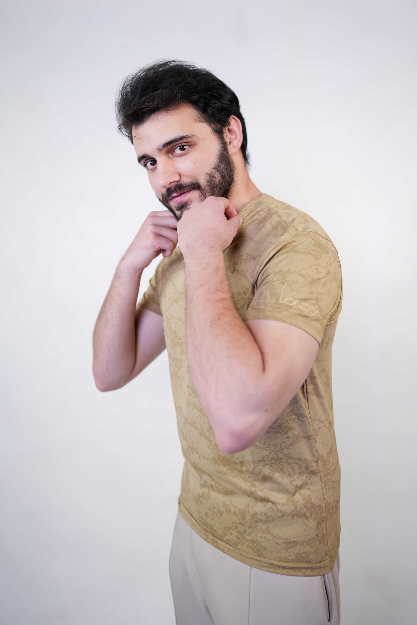 HAW Sand Brown Active Tee